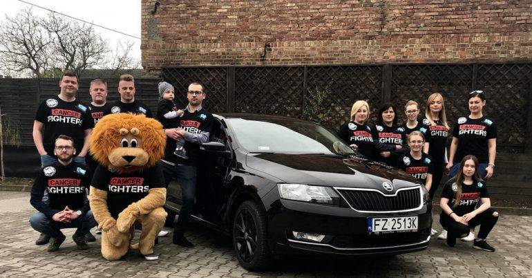 GB Automotive Poland pomaga fundacji cancer FIGHTERS!